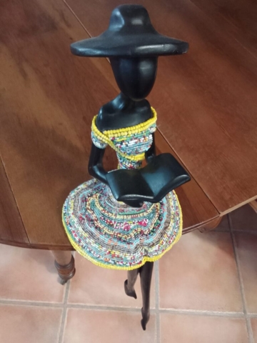 17- Liseuse bois et perles de 40 à 100 € suivant les tailles